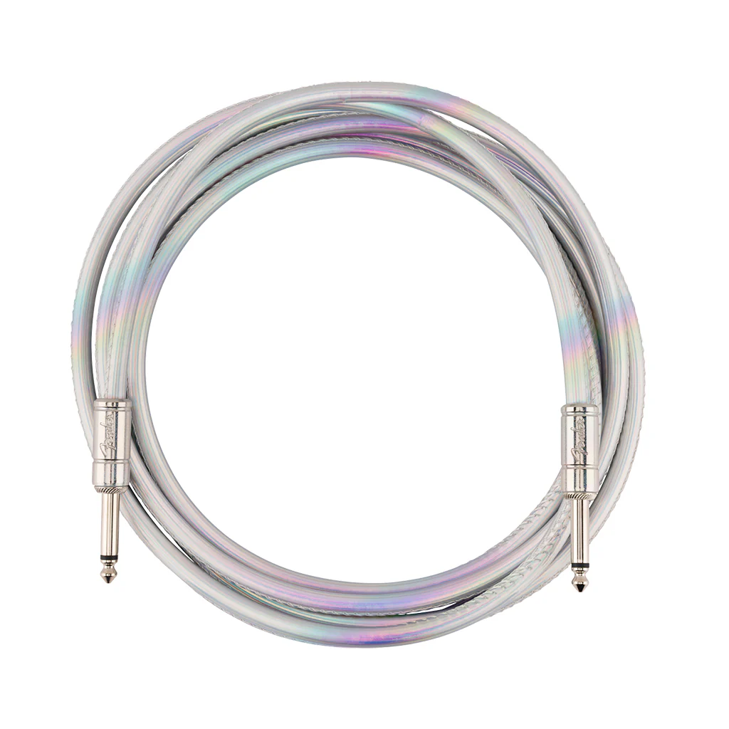 Fender Contour 10ft Instrument Cable - Iridescent - Image 2