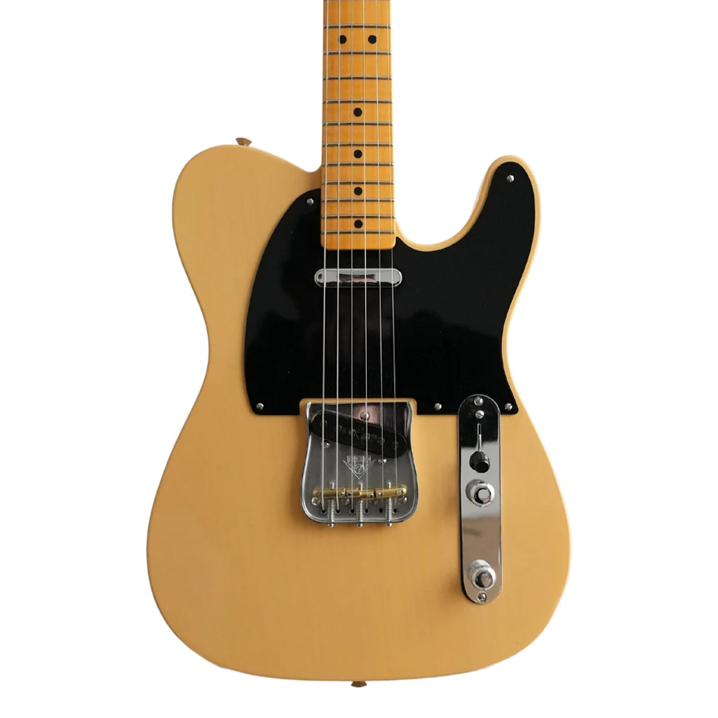 Fender Custom Shop 1952 Telecaster Deluxe Closet Classic Masterbuilt Greg Fessler - Nocaster Blonde