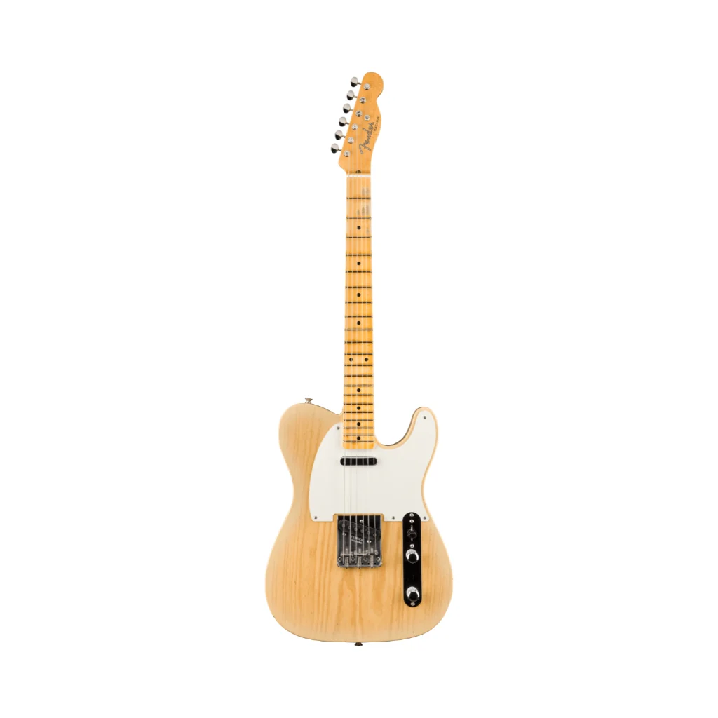 Fender Custom Shop 1955 Telecaster Journeyman Relic with Closet Classic Hardware - Super Aged Natural Blonde - Image 3