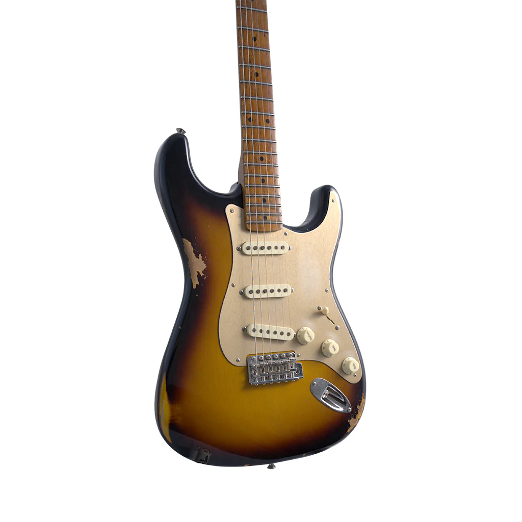 Fender Custom Shop 1956 Stratocaster Closet Classic Electric Guitar - 2-Tone Sunburst - Image 8