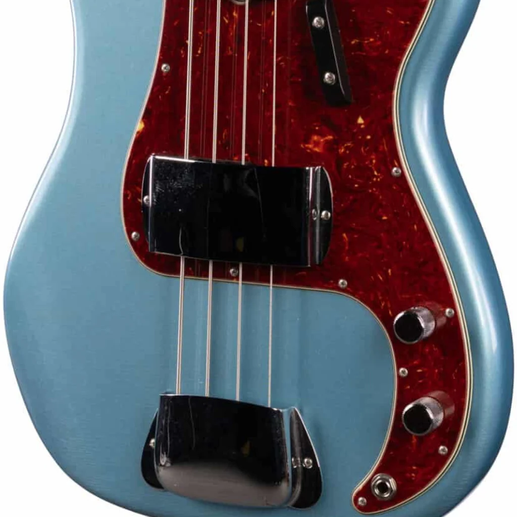 Fender Custom Shop 1965 Precision Bass DLX Closet Classic - Blue Agave - Image 7