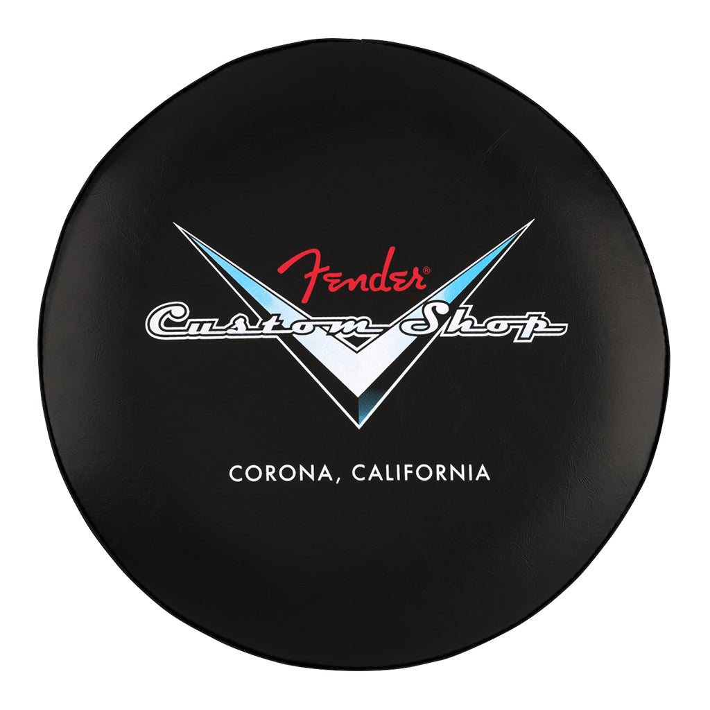 Fender Custom Shop Chevron Logo Barstool in Black - 24 Inch - Image 2
