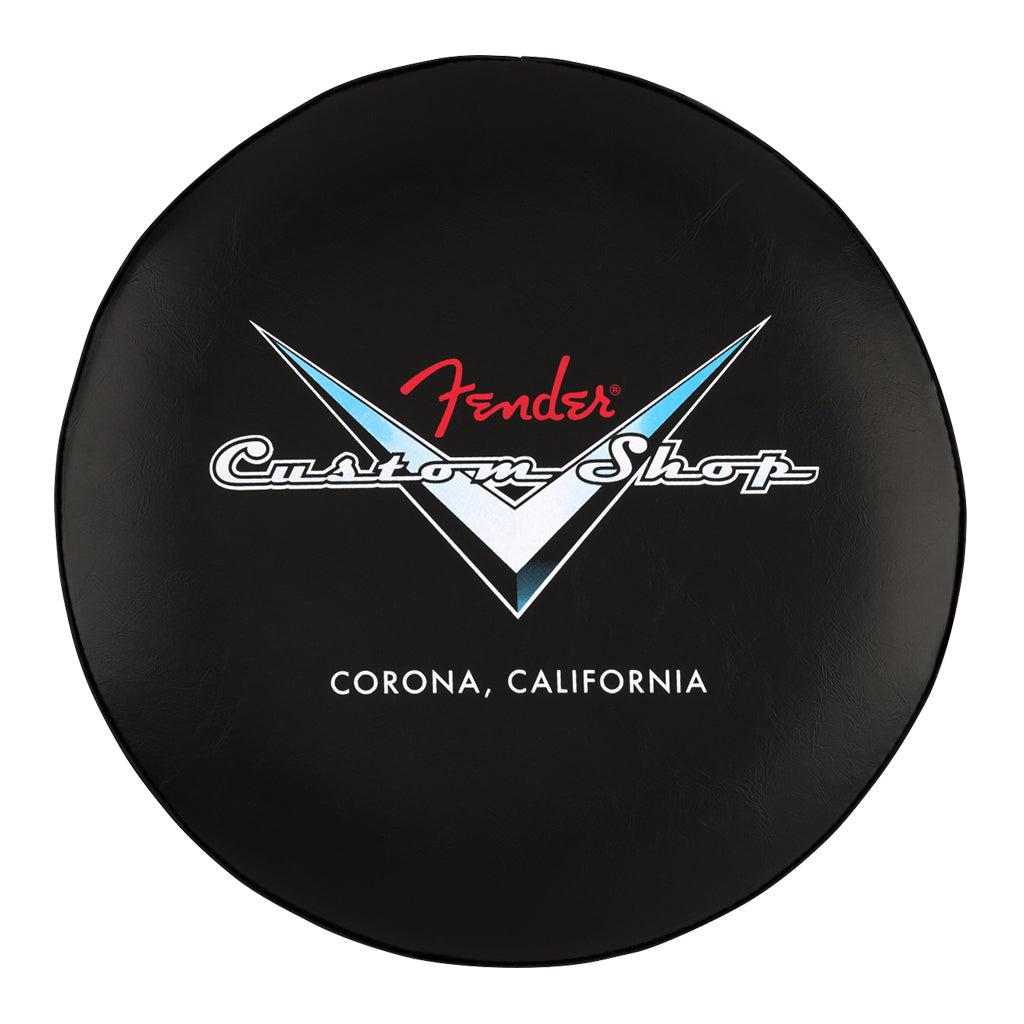 Fender Custom Shop Chevron Logo Barstool in Black - 30 Inch - Image 2