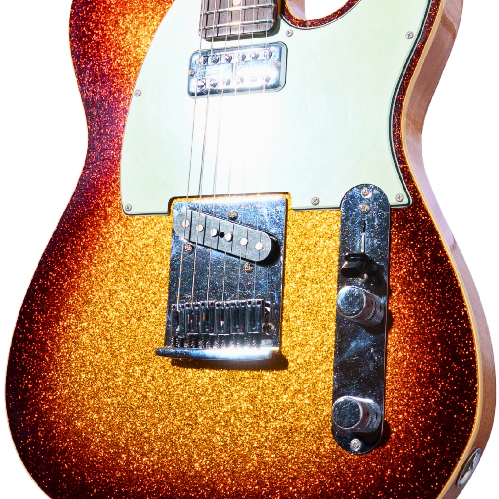 Fender Custom Shop Dual Stack HS Telecaster Closet Classic - 3 Colour Sparkle Sunburst - Image 7