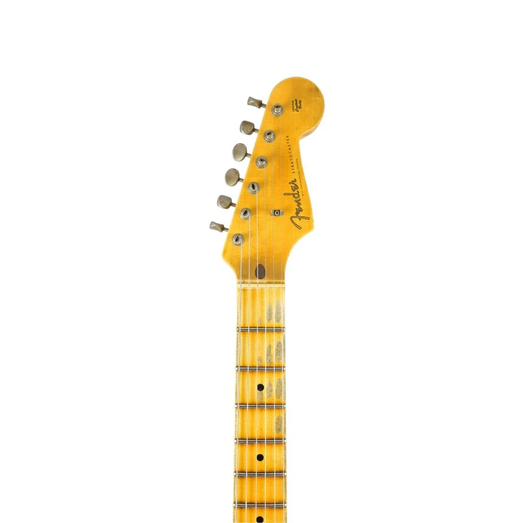Fender Custom Shop Limited Edition Poblano II Stratocaster® Relic® - Maple Fingerboard - Aged Black - Image 4