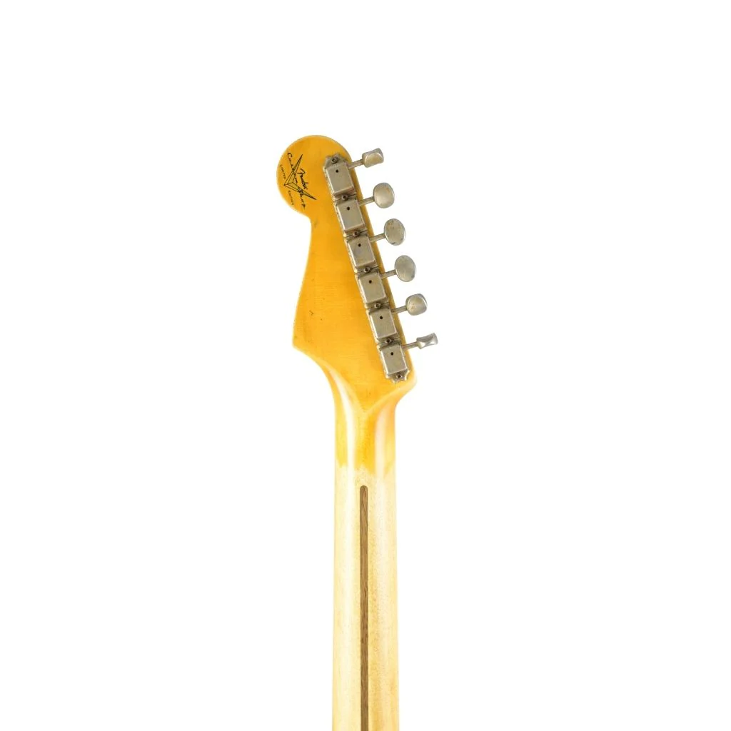Fender Custom Shop Limited Edition Poblano II Stratocaster® Relic® - Maple Fingerboard - Aged Black - Image 5