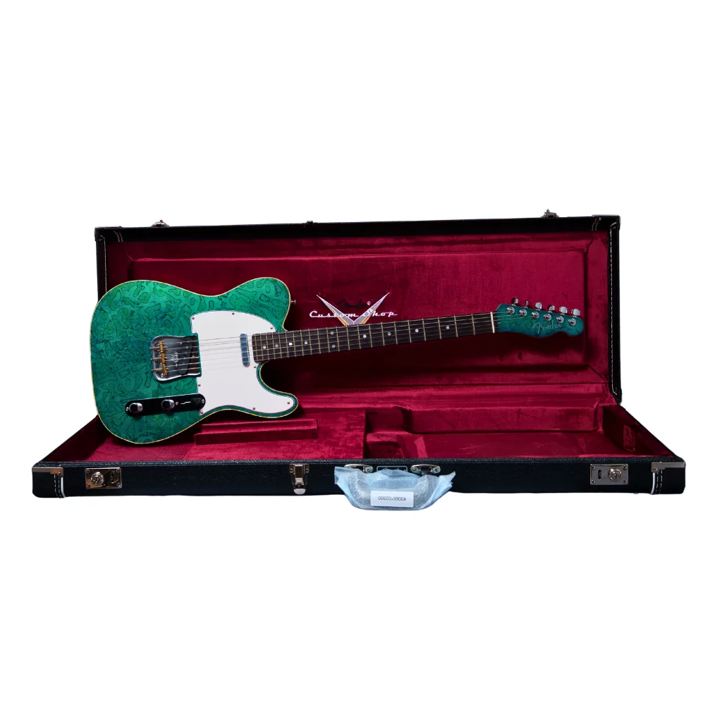 Fender Custom Shop Masterbuilt Telecaster NOS Foil Top by David Brown - Bronze Back - Image 10