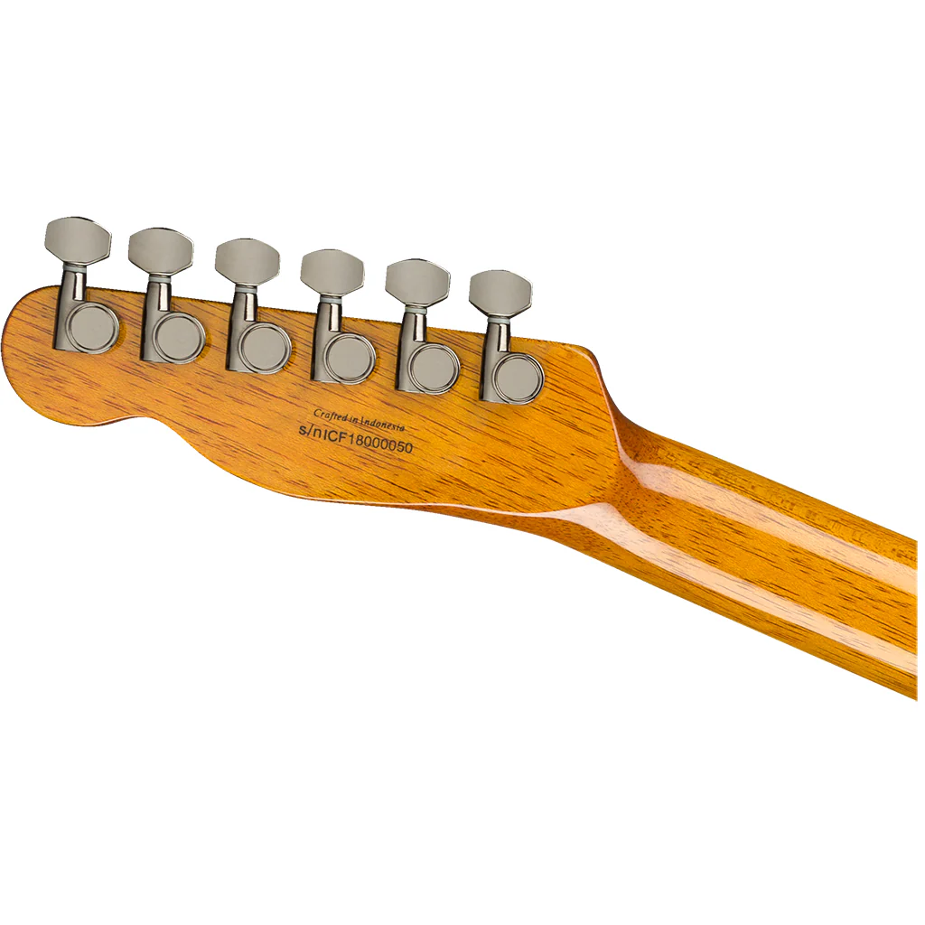 Fender Custom Telecaster HH - Flame Maple Amber - Laurel - Image 6
