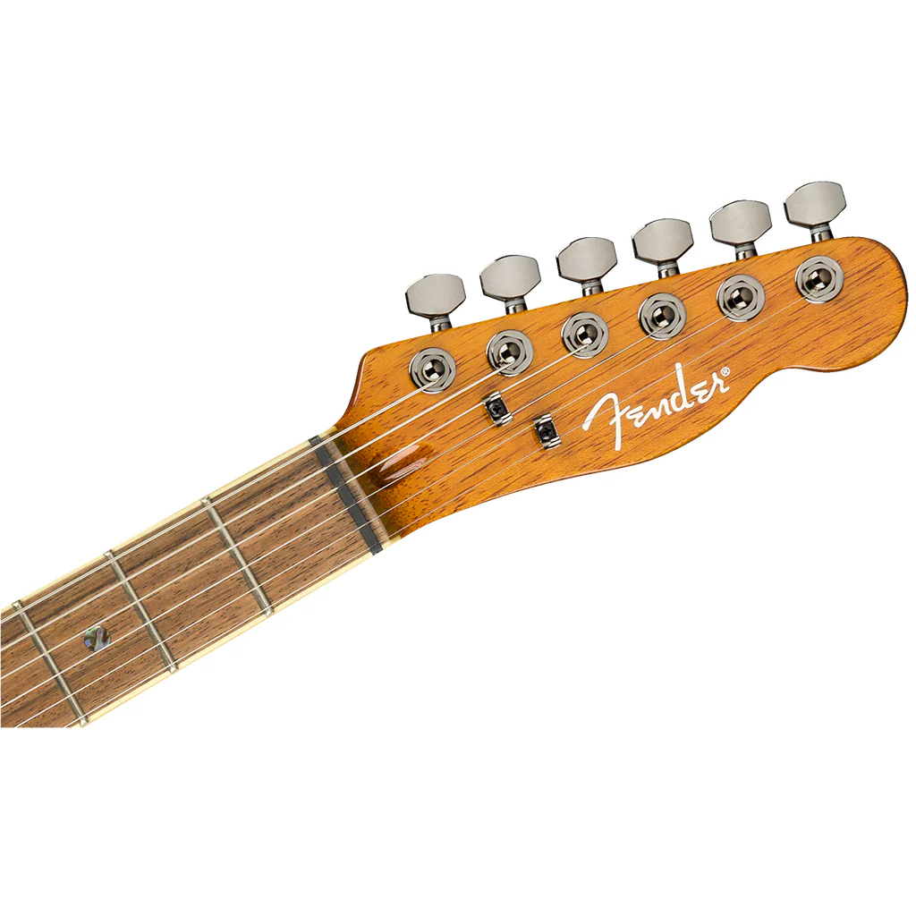 Fender Custom Telecaster HH - Flame Maple Amber - Laurel - Image 7