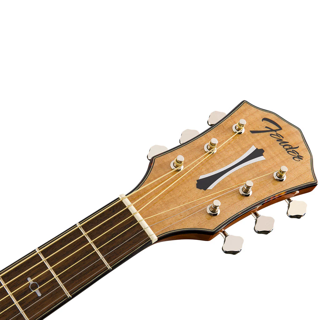 Fender - FA-345CE Auditorium, Indian Laurel Fingerboard - Natural - Image 4