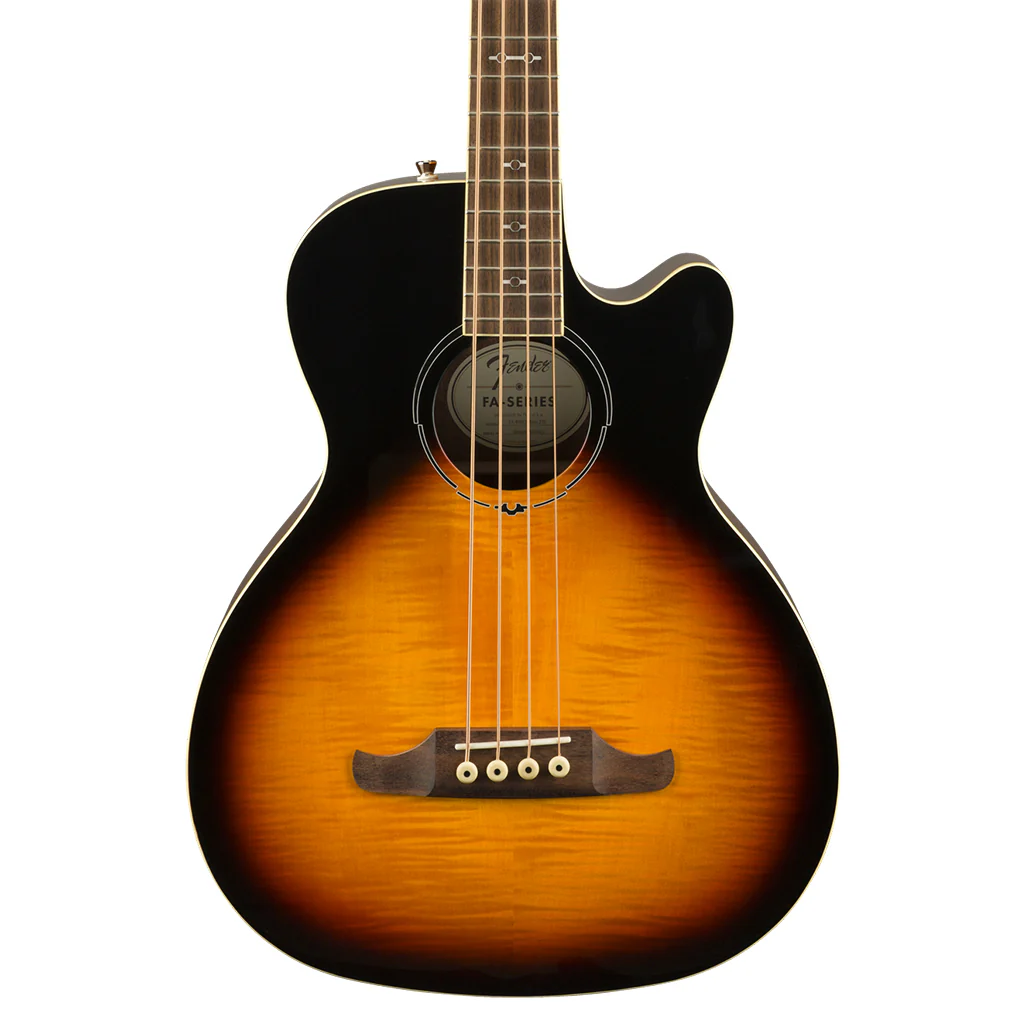 Fender FA-450CE Bass, Laurel Fingerboard, 3-Color Sunburst