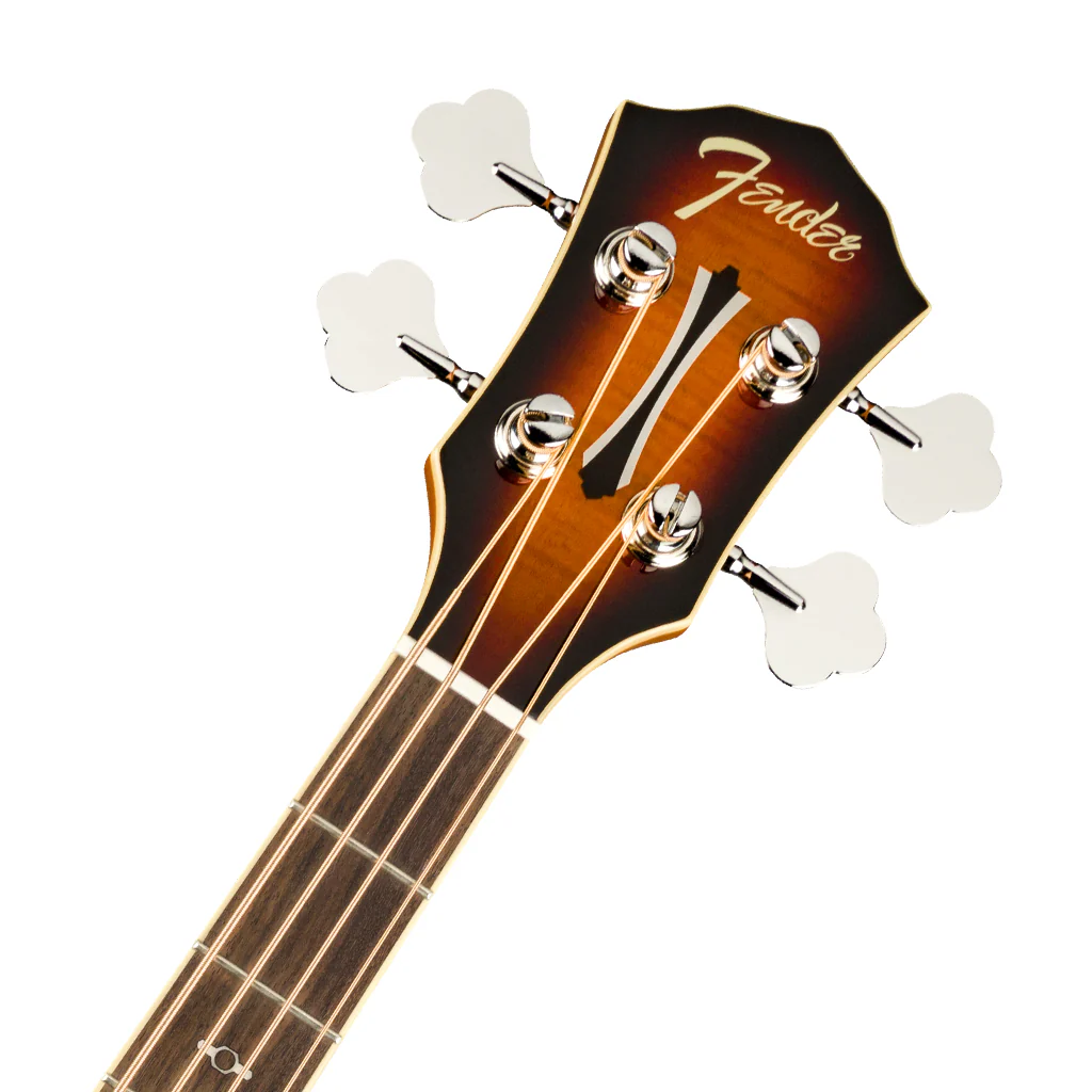 Fender FA-450CE Bass, Laurel Fingerboard, 3-Color Sunburst - Image 4