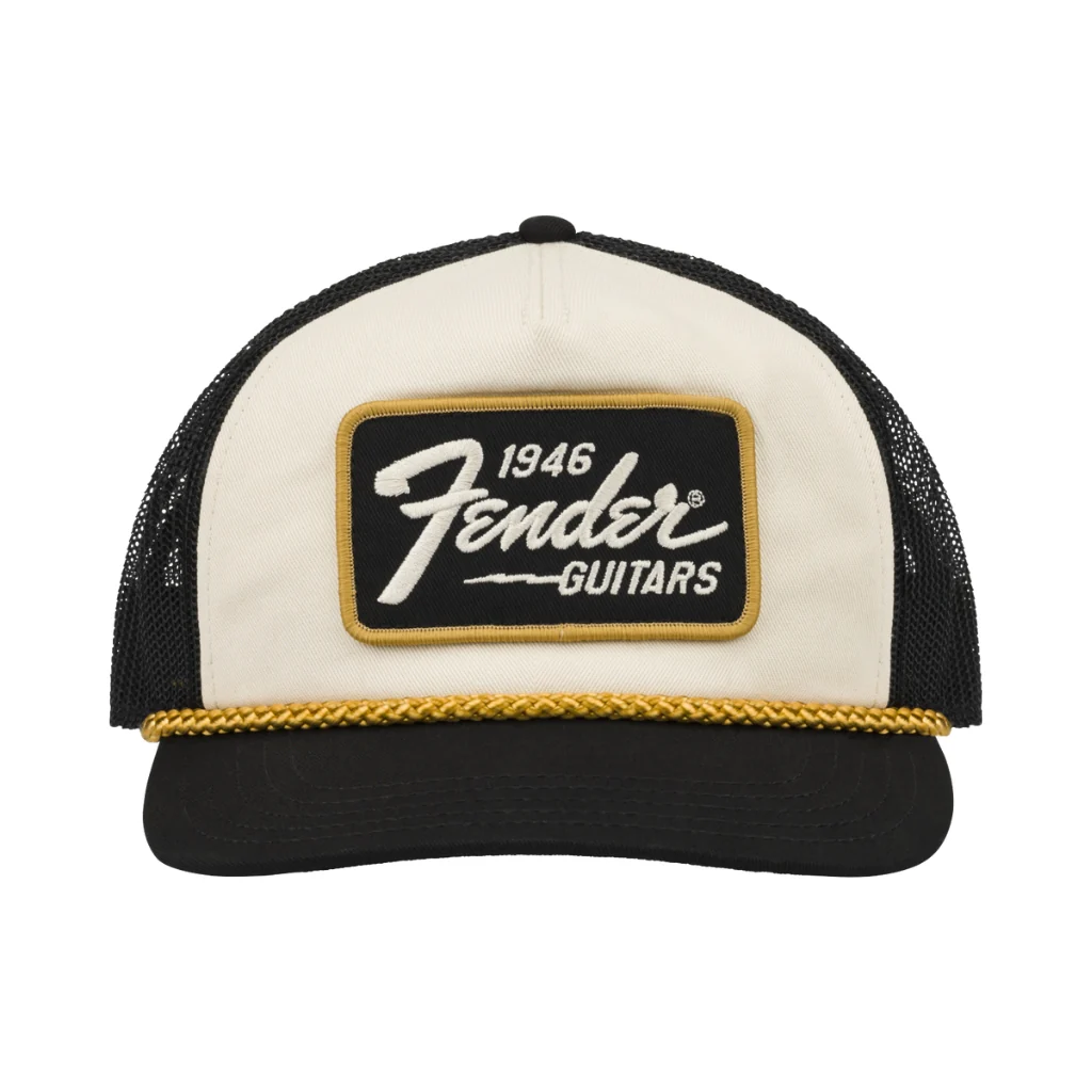 Fender Fender 1946 Gold Braid Hat Cream/Black - Image 2