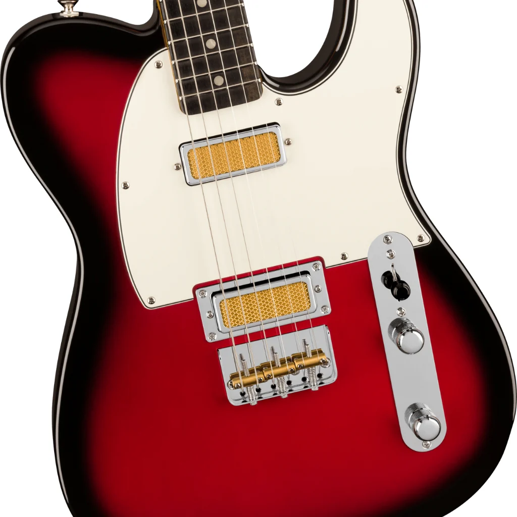Fender Gold Foil Telecaster®, Ebony Fingerboard, Candy Apple Burst - Image 3