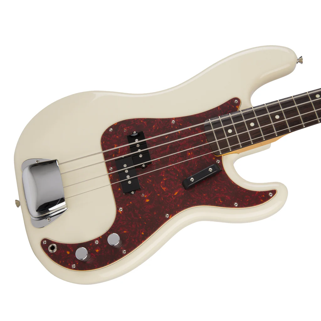 Fender Hama Okamoto Precision Bass "#4", Rosewood Fingerboard, Olympic White - Image 6