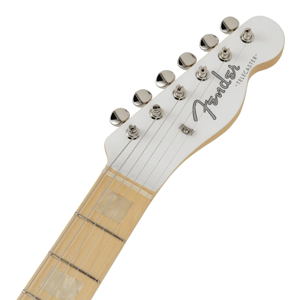 Fender Haruna Telecaster® Boost, Maple Fingerboard, Arctic White - Image 4