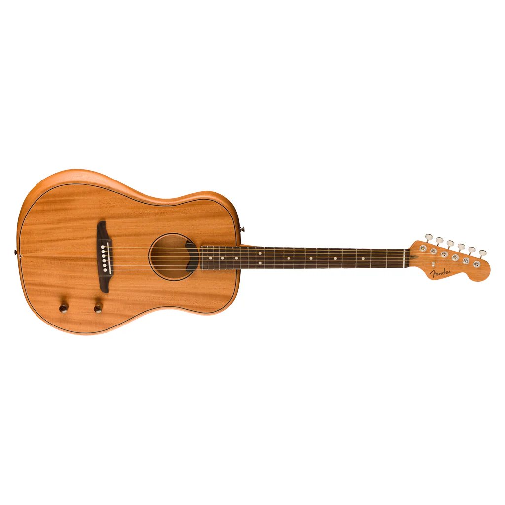 Fender Highway Series Dreadnought Acoustic Guitar - Rosewood Fingerboard - All-Mahogany - Image 6