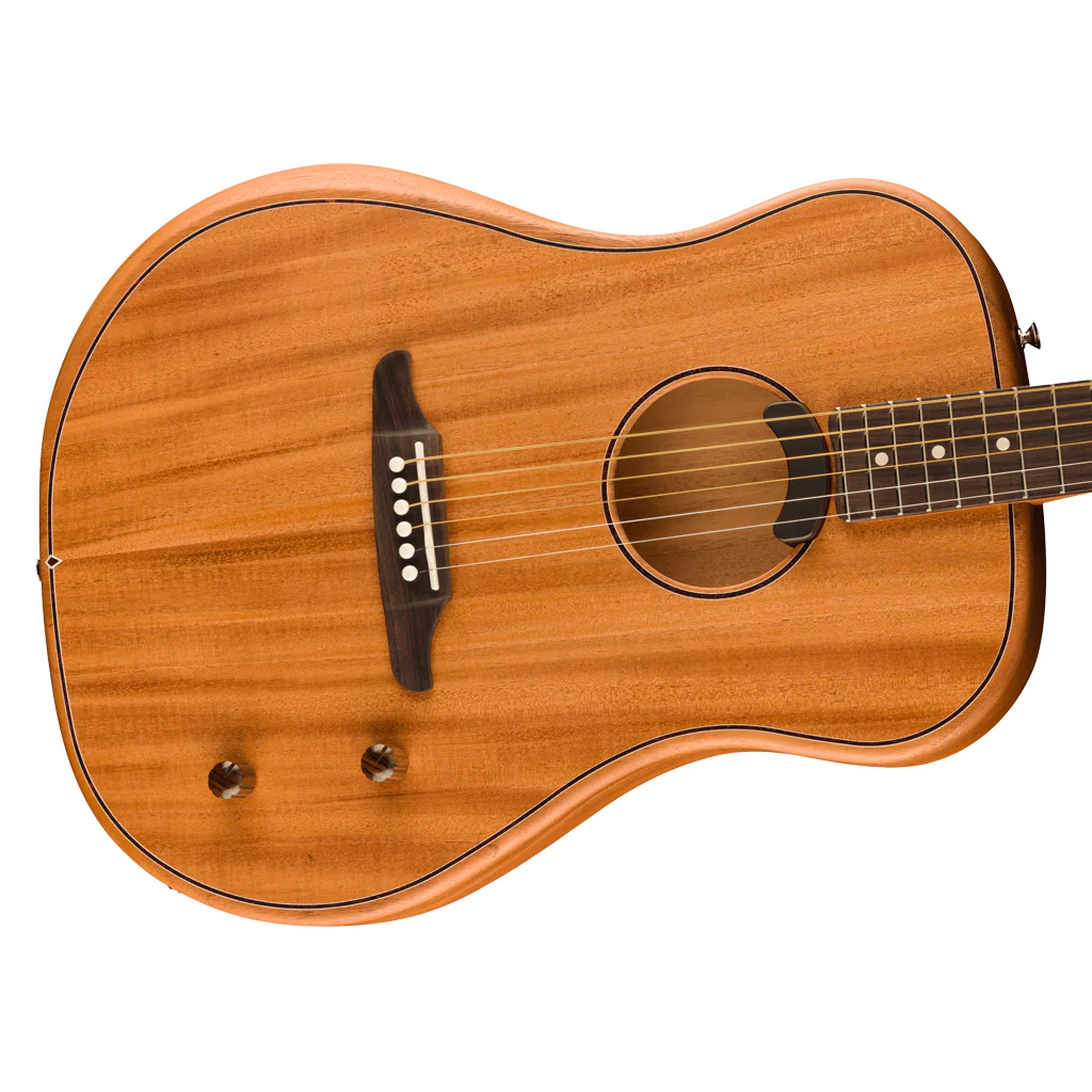 Fender Highway Series Dreadnought Acoustic Guitar - Rosewood Fingerboard - All-Mahogany - Image 7