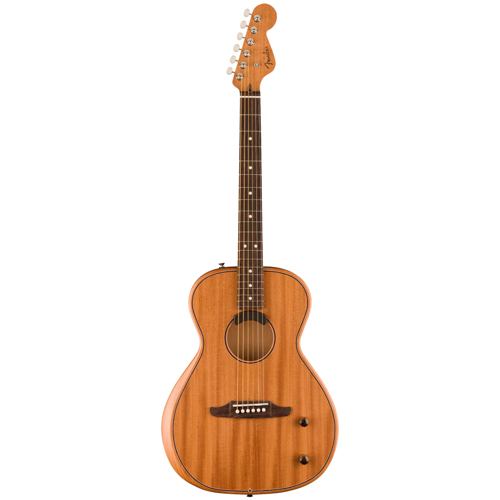 Fender Highway Series Parlor Acoustic Guitar - Rosewood Fingerboard - All-Mahogany - Image 2