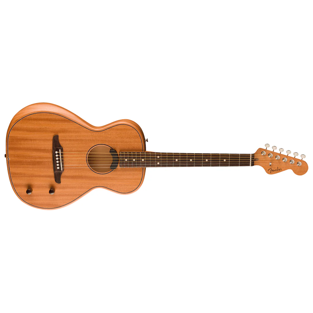 Fender Highway Series Parlor Acoustic Guitar - Rosewood Fingerboard - All-Mahogany - Image 6