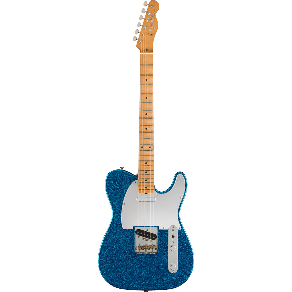 Fender - J Mascis Telecaster® - Maple Fingerboard, Bottle Rocket Blue Flake - Image 2