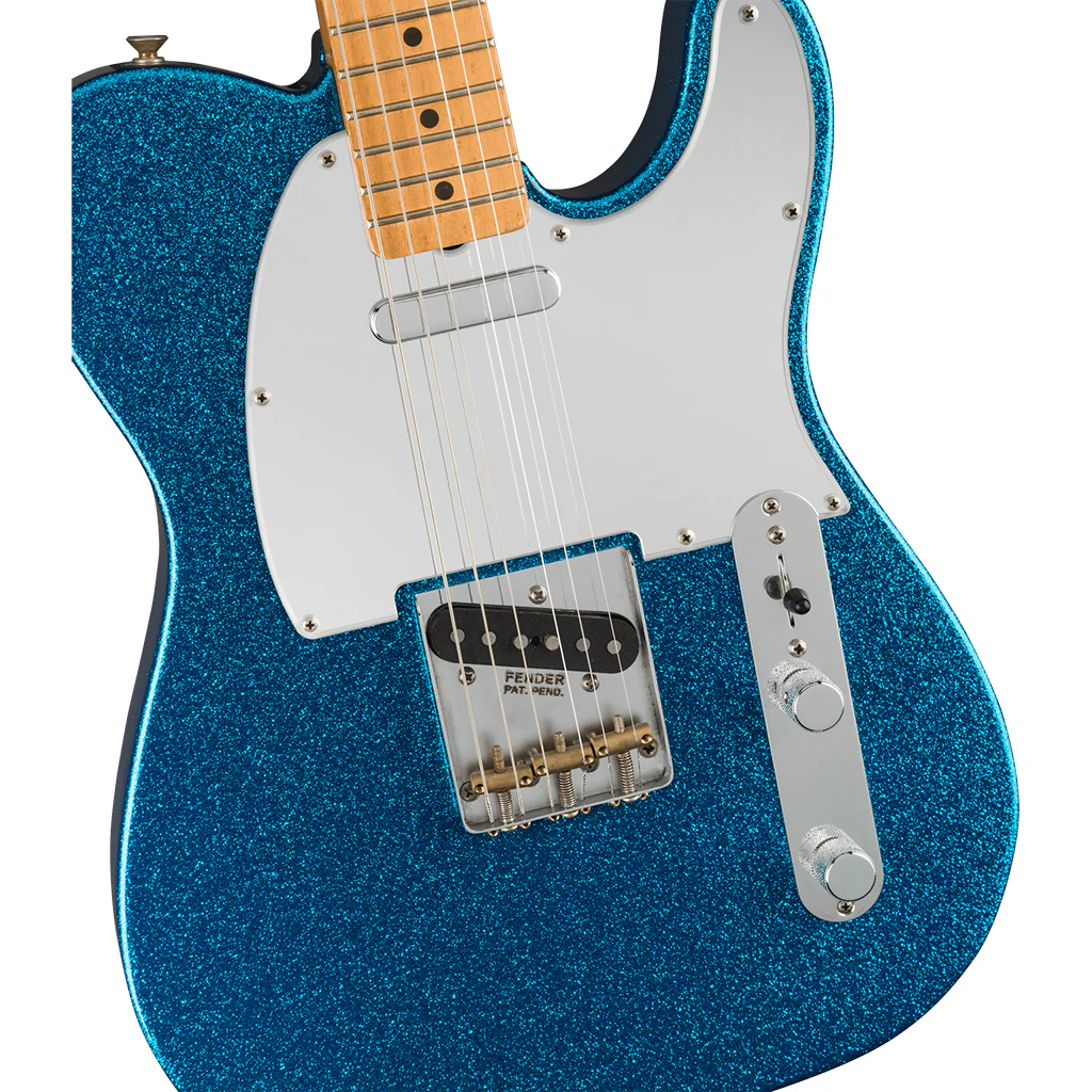 Fender - J Mascis Telecaster® - Maple Fingerboard, Bottle Rocket Blue Flake - Image 6