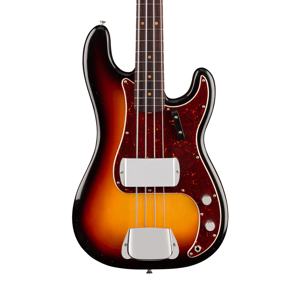 Fender James Jamerson 1962 Precision Bass Rosewood Fingerboard - 3-Tone Sunburst