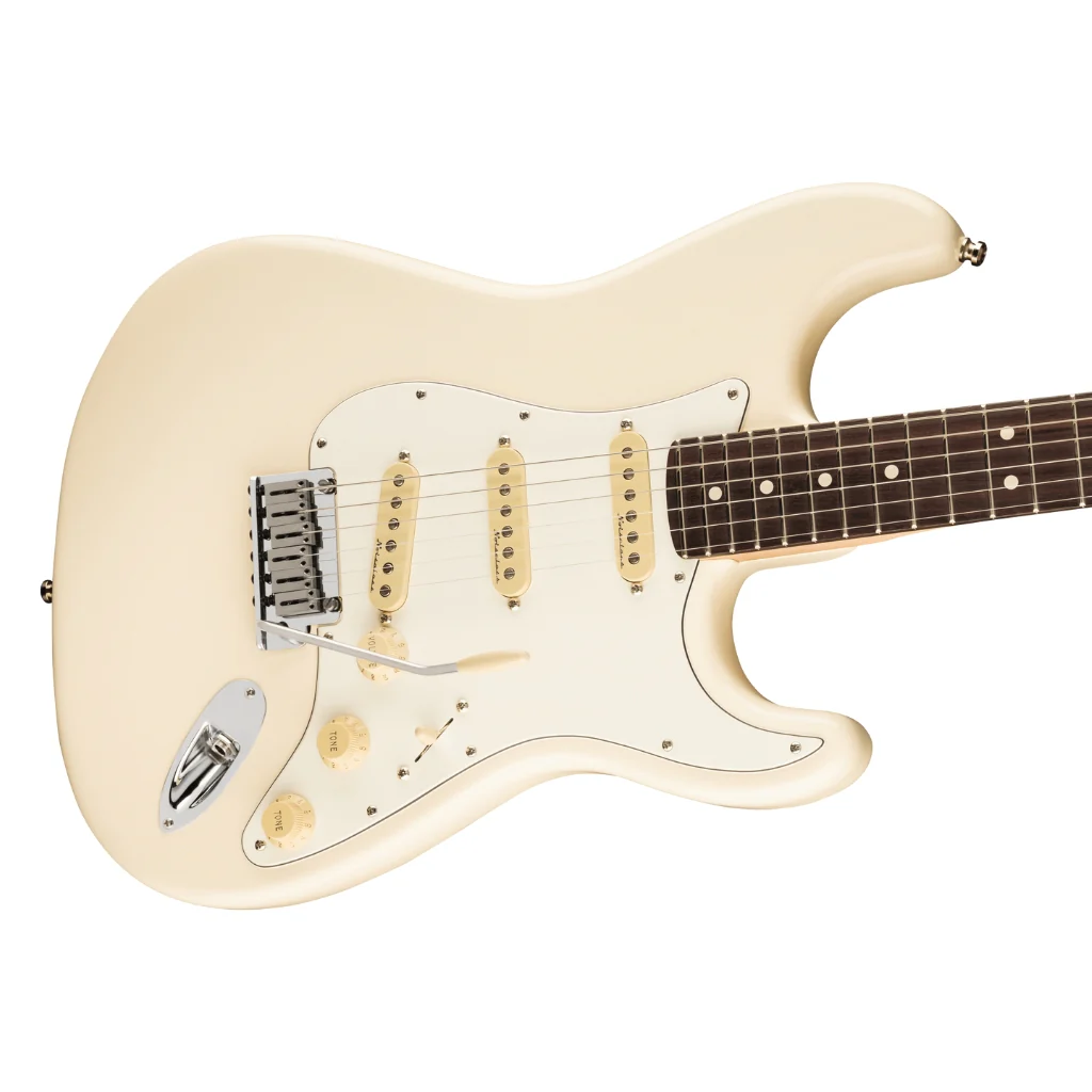 Fender Jeff Beck Stratocaster - Olympic White with Rosewood Fingerboard - Image 7