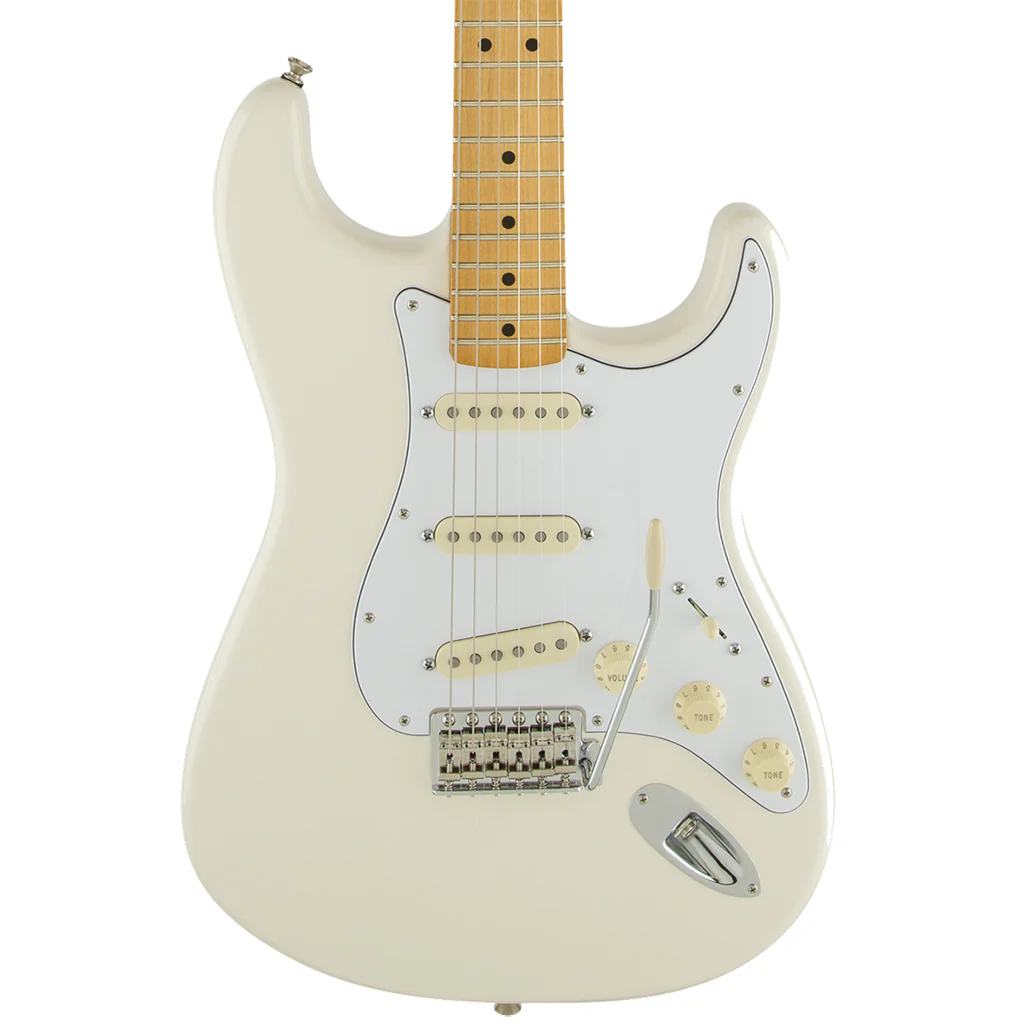 Fender Jimi Hendrix Signature Stratocaster - Olympic White- Maple Neck