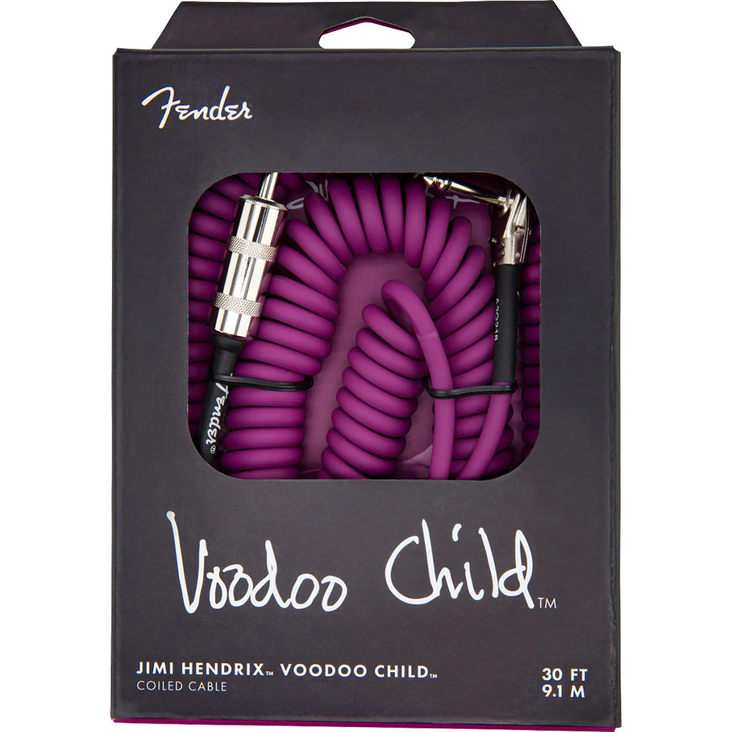 Fender Jimi Hendrix Voodoo Child Cable - Purple 30'