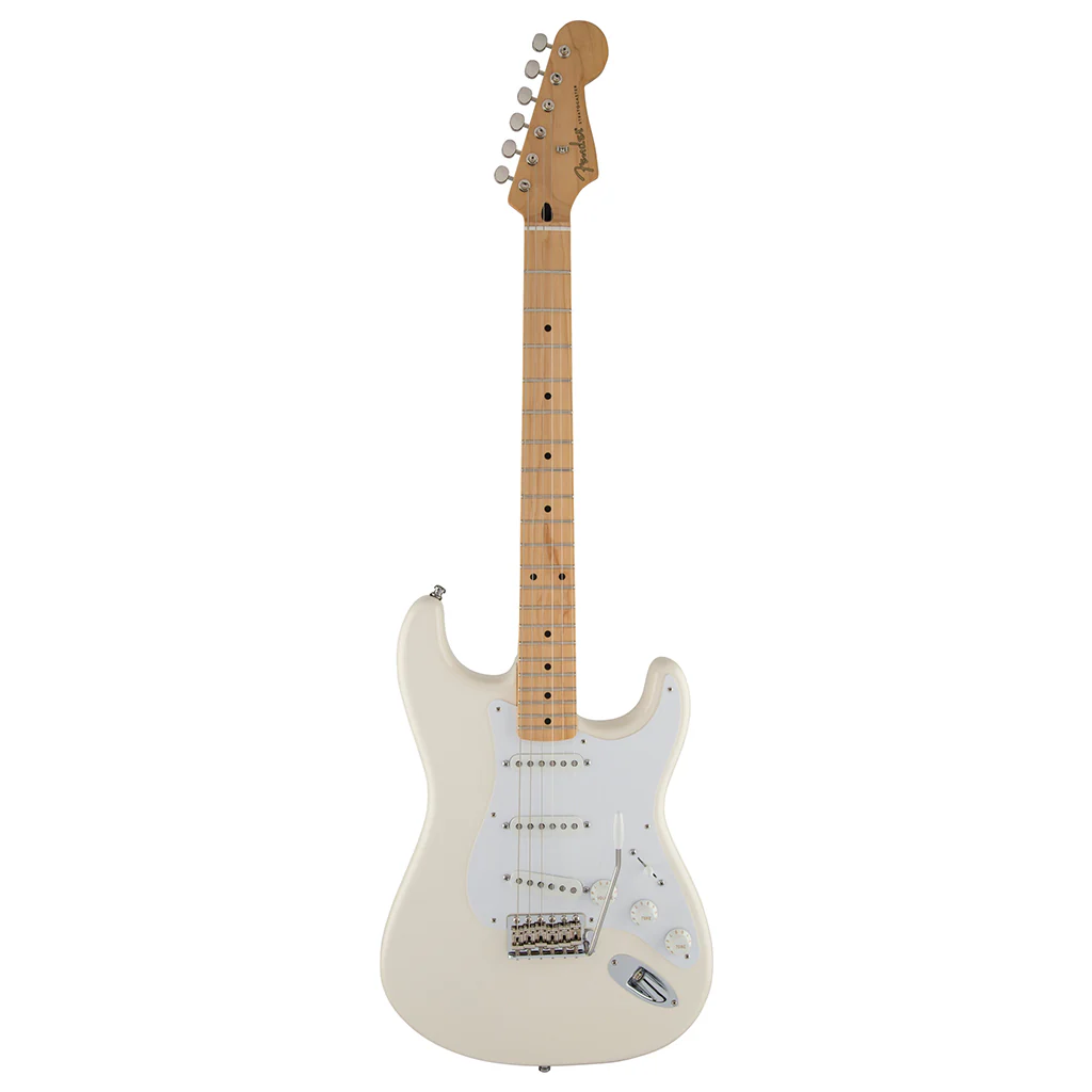 Fender Jimmie Vaughan Tex-Mex Stratocaster - Olympic White - Maple - Image 2