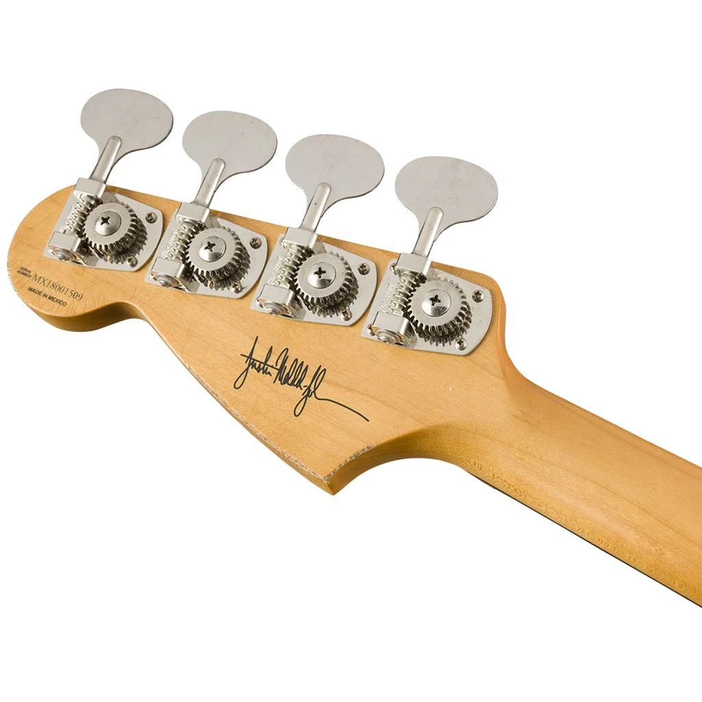 Fender JMJ Road Worn Mustang Bass - Faded Daphne Blue - Image 5