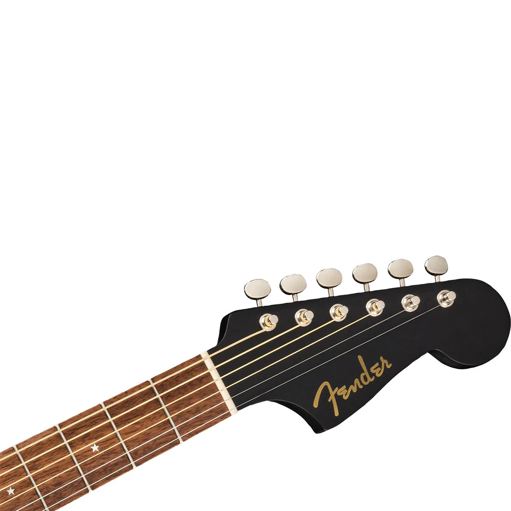 Fender - Joe Strummer Campfire - Walnut Fingerboard - Matte Black - Image 4