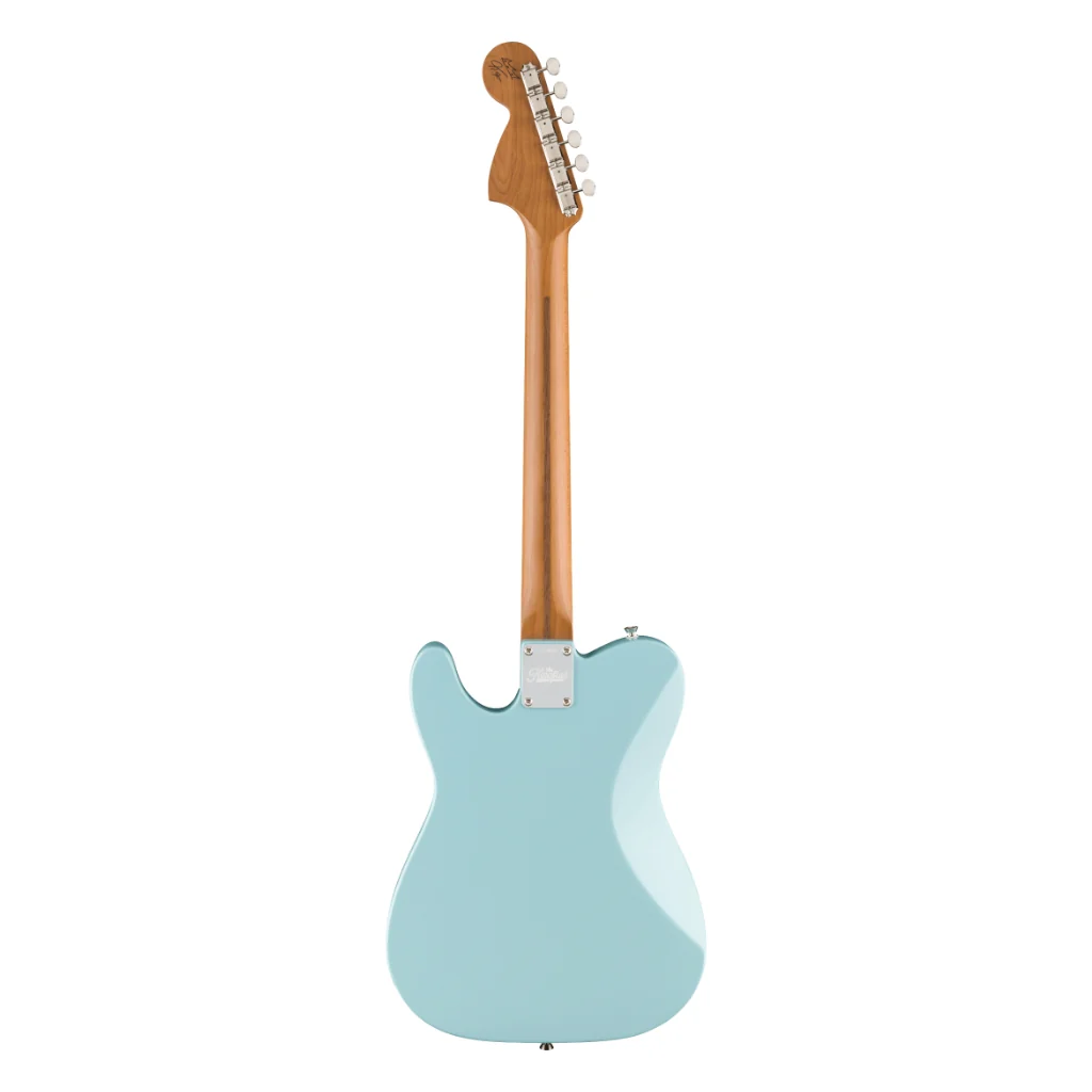 Fender Kingfish Delta Day Telecaster Deluxe Electric Guitar - Daphne Blue - Image 4