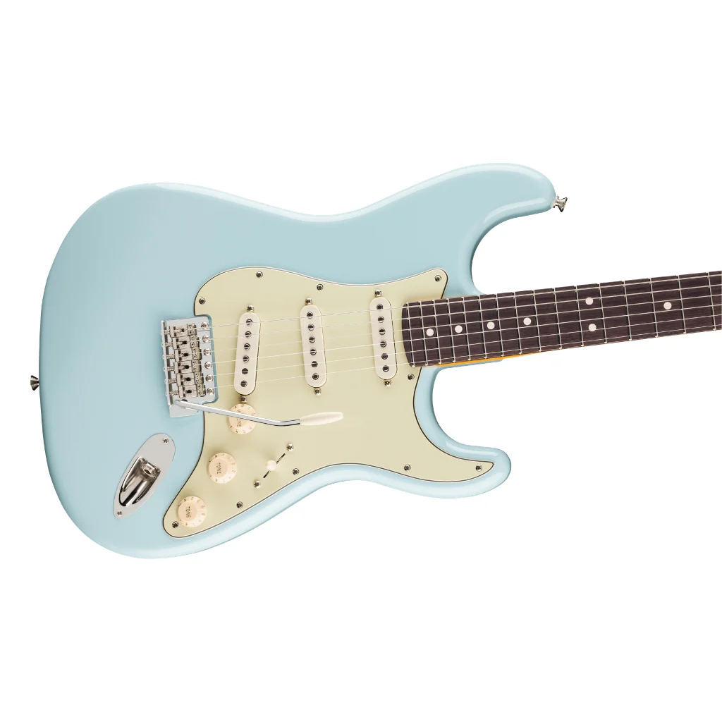 Fender Limited Edition American Professional Classic Stratocaster featuring the Fender Silent System - Daphne Blue, Rosewood Fingerboard - Image 8