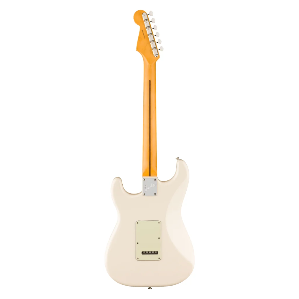 Fender Limited Edition American Professional Classic Stratocaster featuring the Fender Silent System - Olympic White, Maple Fingerboard - Image 4