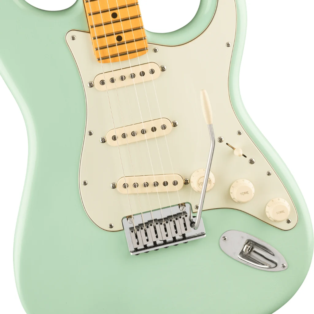 Fender Limited Edition American Ultra Luxe Vintage '60s Stratocaster - Surf Green, Maple Fingerboard - Image 6