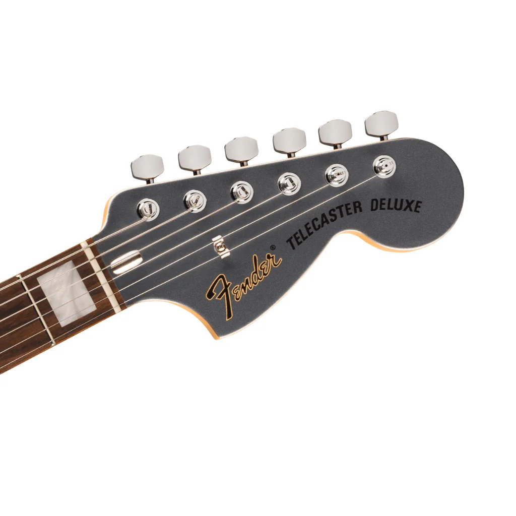 Fender Limited Edition Chris Shiflett Cleaver Telecaster Deluxe Charcoal Frost Metallic - Image 5