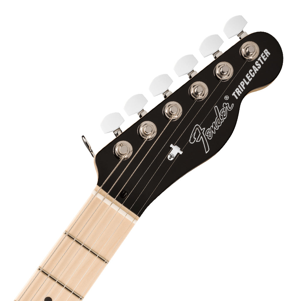 Fender Limited Edition Jack White Triplecaster Telecaster Black - Image 4