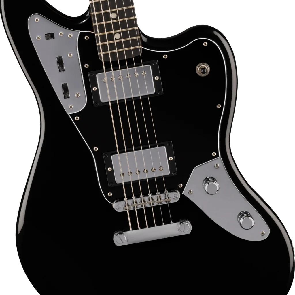 Fender Limited Edition Player Fusion Jaguar Baritone Electric Guitar - Black, Ebony Fingerboard - Image 7