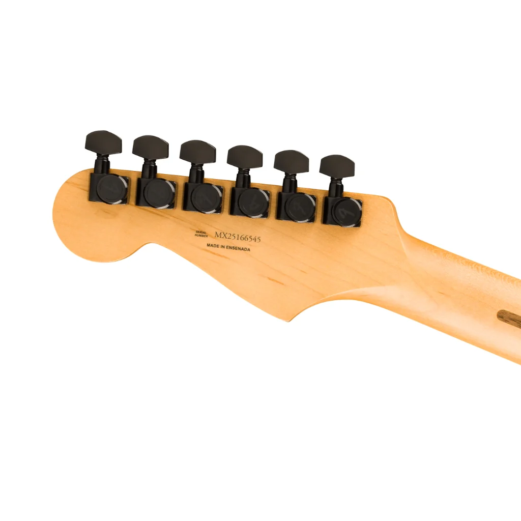 Fender Limited Edition Player Fusion Stratocaster HSS Electric Guitar - Black, Ebony Fingerboard - Image 6