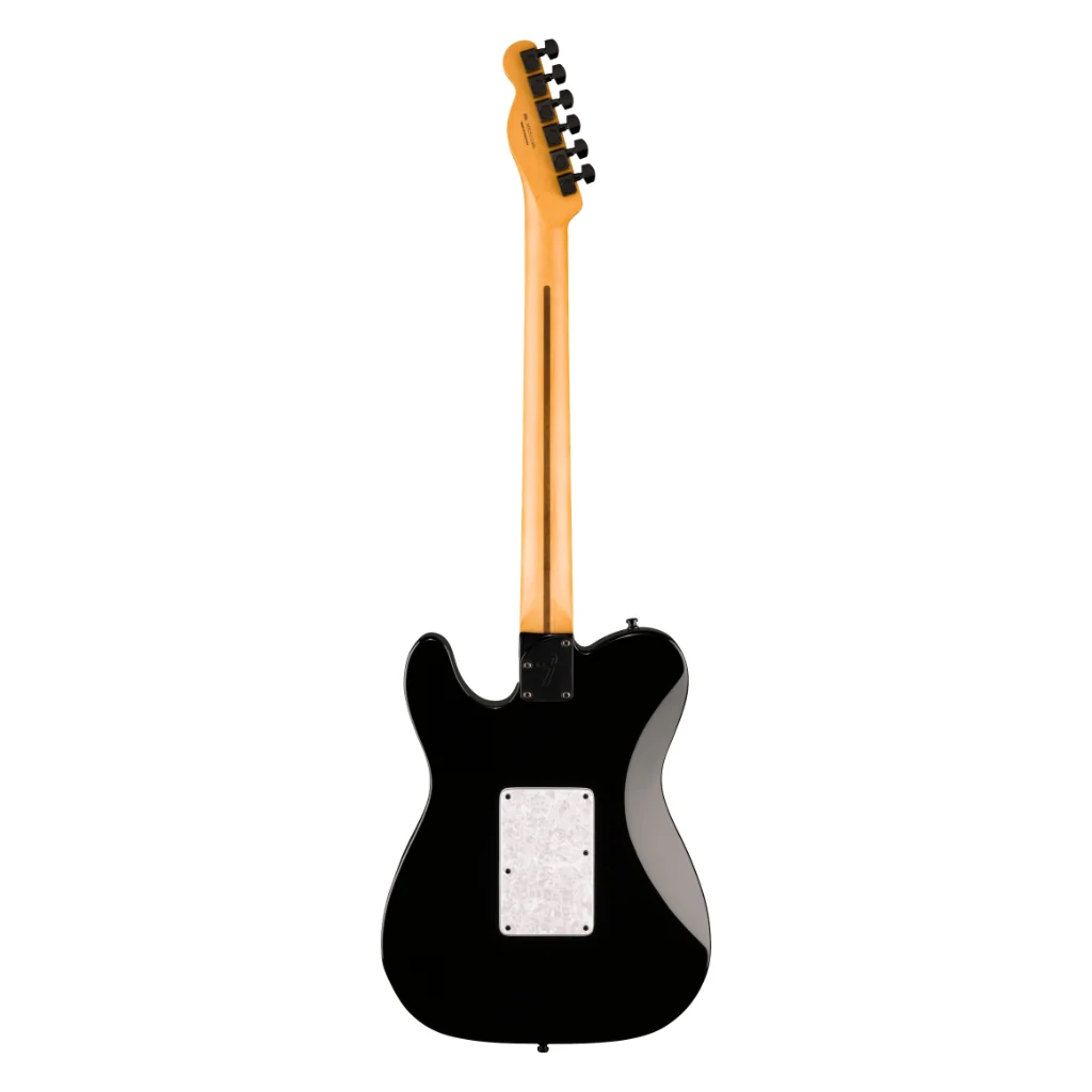 Fender Limited Edition Player Fusion Telecaster HH Floyd Rose Electric Guitar - Black, Ebony Fingerboard - Image 4