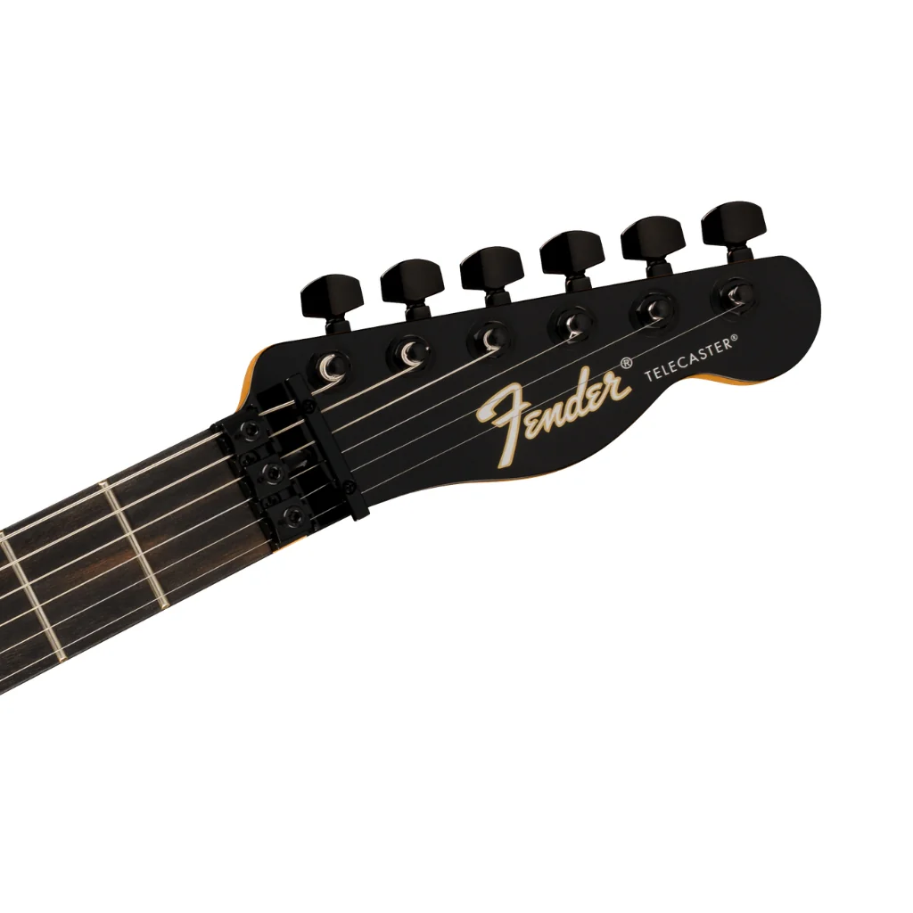 Fender Limited Edition Player Fusion Telecaster HH Floyd Rose Electric Guitar - Black, Ebony Fingerboard - Image 5
