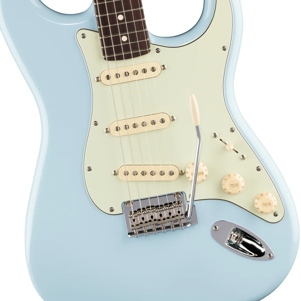 Fender Limited Edition Player II Stratocaster Electric Guitar - Sonic Blue, Rosewood Fingerboard - Image 7