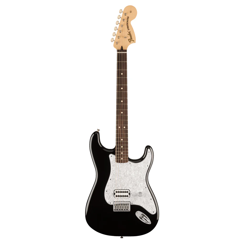 Fender Limited Edition Tom Delonge Stratocaster®, Rosewood Fingerboard, Black - Image 2