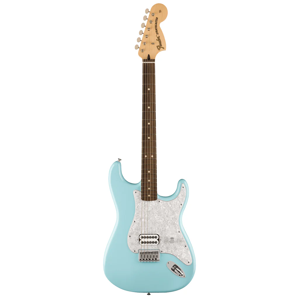 Fender Limited Edition Tom Delonge Stratocaster®, Rosewood Fingerboard, Daphne Blue - Image 2