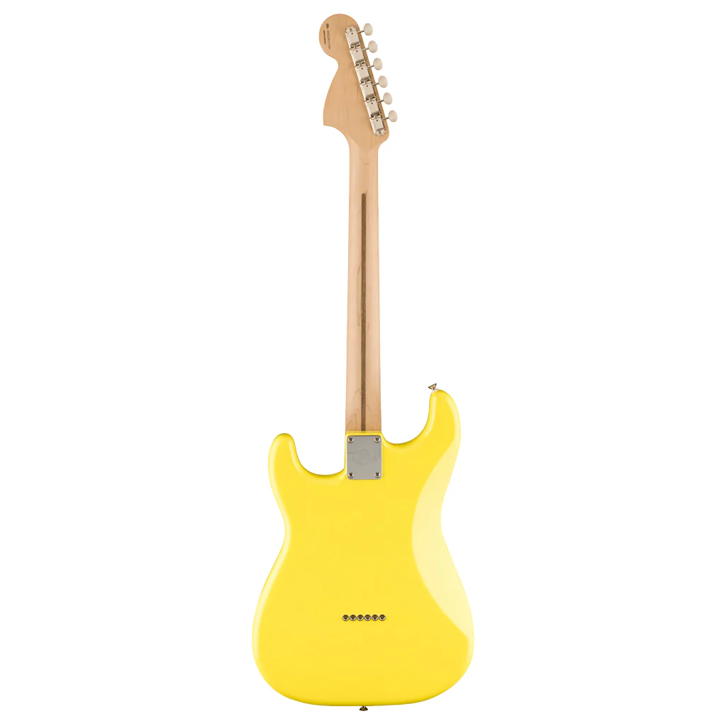 Fender Limited Edition Tom Delonge Stratocaster®, Rosewood Fingerboard, Graffiti Yellow - Image 3