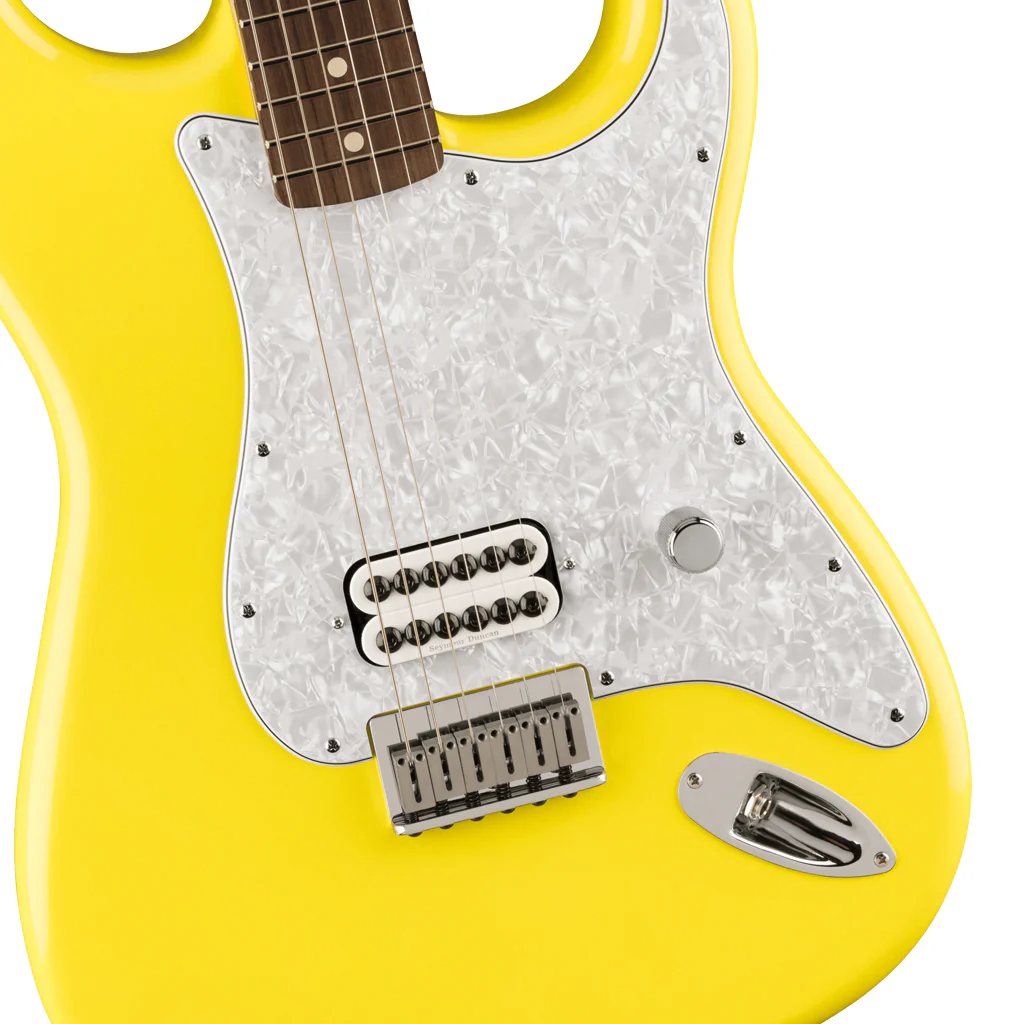Fender Limited Edition Tom Delonge Stratocaster®, Rosewood Fingerboard, Graffiti Yellow - Image 7