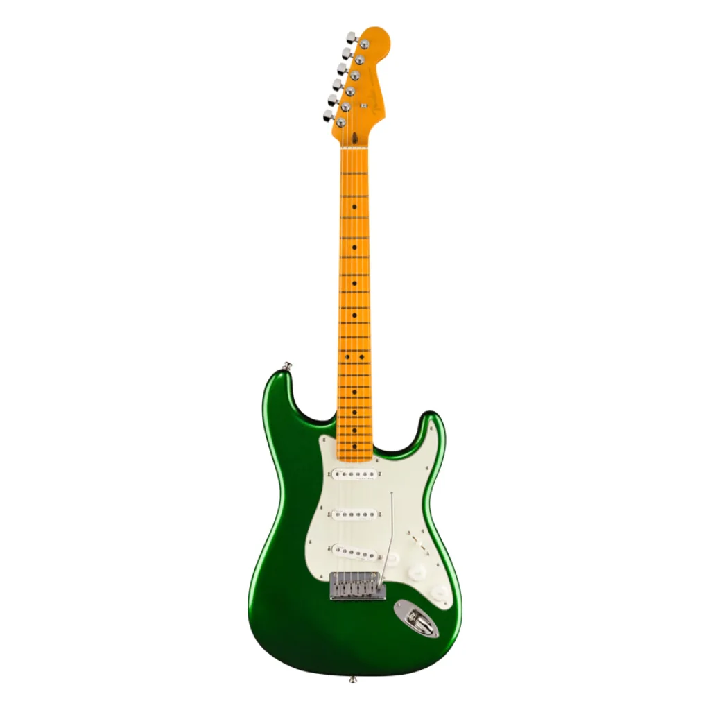 Fender Limited Edition Ultra II Stratocaster - Candy Apple Green, Maple Fingerboard - Image 2