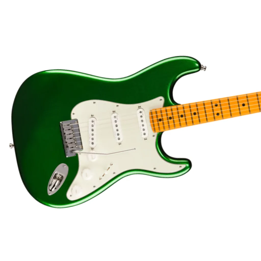 Fender Limited Edition Ultra II Stratocaster - Candy Apple Green, Maple Fingerboard - Image 7